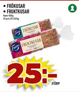 Nya Pulsen FAZER • fruktkusar frökusar erbjuda