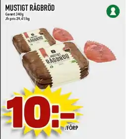 Nya Pulsen GARANT Mustigt rågbröd erbjuda