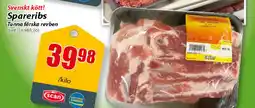 Extra Mjällby Stormarknad Spareribs erbjuda