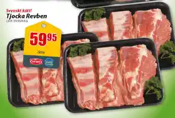 Extra Mjällby Stormarknad Tjocka revben erbjuda