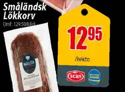 Extra Mjällby Stormarknad Småländsk lökkorv erbjuda