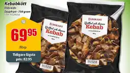 Extra Mjällby Stormarknad ELDORADO Kebabkött erbjuda