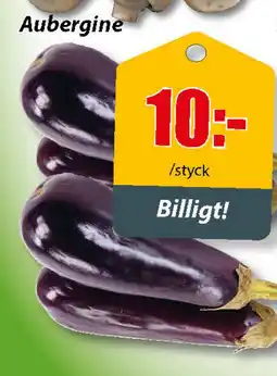 Extra Mjällby Stormarknad Aubergine erbjuda
