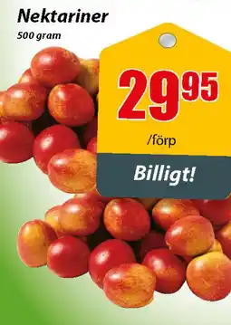 Extra Mjällby Stormarknad Nektariner erbjuda