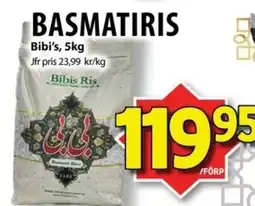 Matvärlden Tensta BIBI'S Basmatiris erbjuda