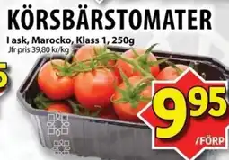 Matvärlden Tensta Körsbärstomater erbjuda