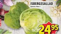 Matvärlden Tensta Isbergssallad erbjuda