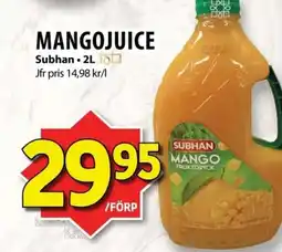 Matvärlden Tensta SUBHAN Mangojuice erbjuda