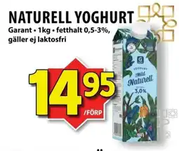 Matvärlden Tensta GARANT Naturell yoghurt erbjuda
