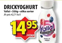 Matvärlden Tensta YALLA! Drickyoghurt erbjuda