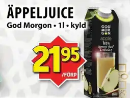 Matvärlden Tensta GOD MORGON Äppeljuice erbjuda