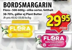 Matvärlden Tensta FLORA Bordsmargarin erbjuda