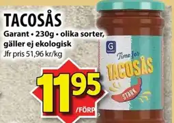 Matvärlden Tensta GARANT Tacosås erbjuda