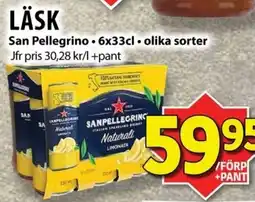 Matvärlden Tensta SAN PELLEGRINO Läsk erbjuda