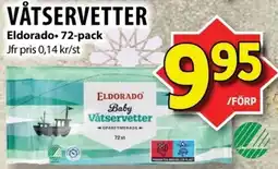 Matvärlden Tensta ELDORADO Våtservetter erbjuda