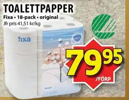 Matvärlden Tensta FIXA Toalettpapper erbjuda
