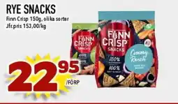 Nya Pulsen FINN CRISP Rye snacks erbjuda
