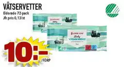 Nya Pulsen ELDORADO Våtservetter erbjuda