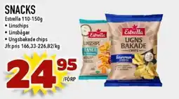 Nya Pulsen ESTRELLA Snacks erbjuda