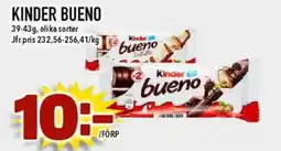 Nya Pulsen KINDER Bueno erbjuda