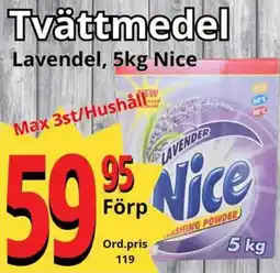 Supergrossen LAVENDEL Tvättmedel erbjuda
