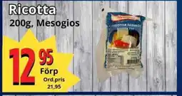Supergrossen MESOGIOS Ricotta erbjuda