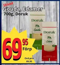 DORUK Gouda, edamer