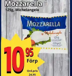 Supergrossen MICHELANGELO Mozzarella erbjuda