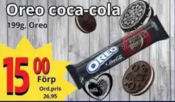 Supergrossen OREO Coca-cola erbjuda