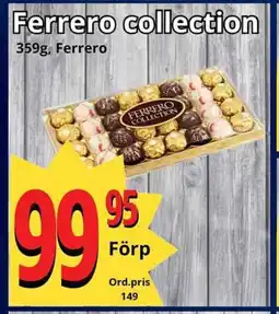 Supergrossen FERRERO Collection erbjuda