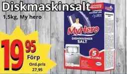 MY HERO Diskmaskinsalt