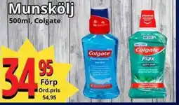 Supergrossen COLGATE Munskölj erbjuda