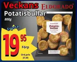 Supergrossen ELDORADO Potatisbullar erbjuda