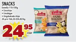 Supergrossen ESTRELLA Snacks erbjuda