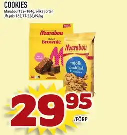 Supergrossen MARABOU Cookies erbjuda