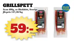 Bonum Matmarknad SCAN Grillspett erbjuda
