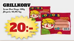 Bonum Matmarknad SCAN Grillkorv erbjuda