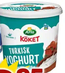 Bonum Matmarknad ARLA Turkisk yochurt erbjuda