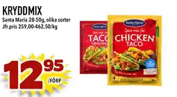 Bonum Matmarknad SANTA MARIA Kryddmix erbjuda