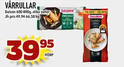 Bonum Matmarknad DALOON Vårrullar erbjuda