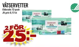 Bonum Matmarknad ELDORADO Våtservetter erbjuda