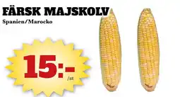 Bonum Matmarknad Färsk majskolv erbjuda
