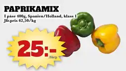 Bonum Matmarknad Paprikamix erbjuda