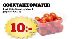Bonum Matmarknad Cocktailtomater erbjuda
