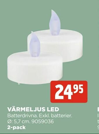 Jem&Fix Värmeljus led erbjuda