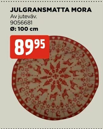 Jem&Fix Julgransmatta mora erbjuda
