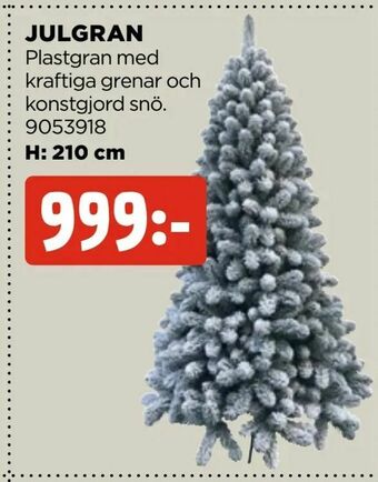 Jem&Fix Julgran erbjuda