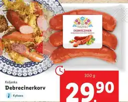 Lidl Kuljanka Debrecinerkorv erbjuda