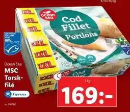 Lidl Ocean Sea MSC Torsk-filé erbjuda