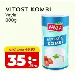 Matrix Butikerna YAYLA Vitost kombi erbjuda